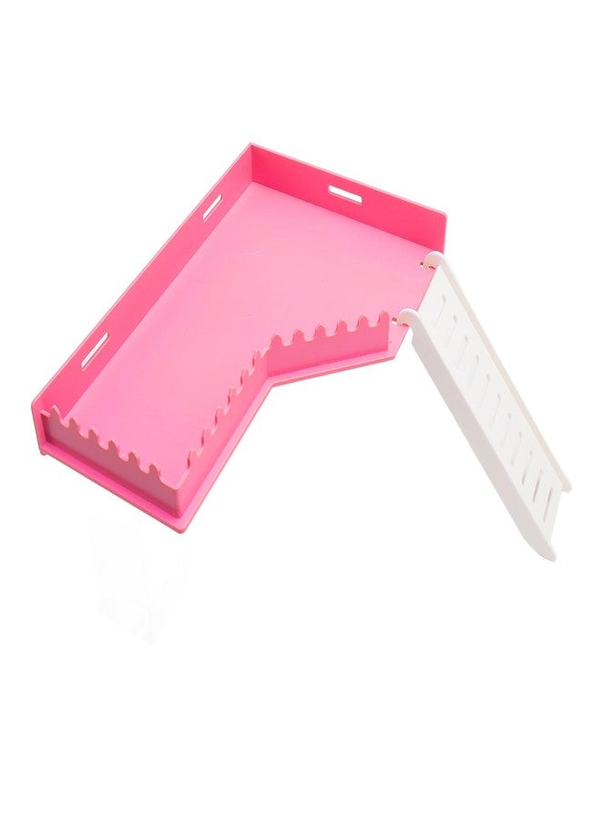 ZIZEV Hamster Cage Toy, Plastic Hamster Standing Interesting Easy Installation Activity Space Exercise for Guinea Pig (L Shape) - Image 3